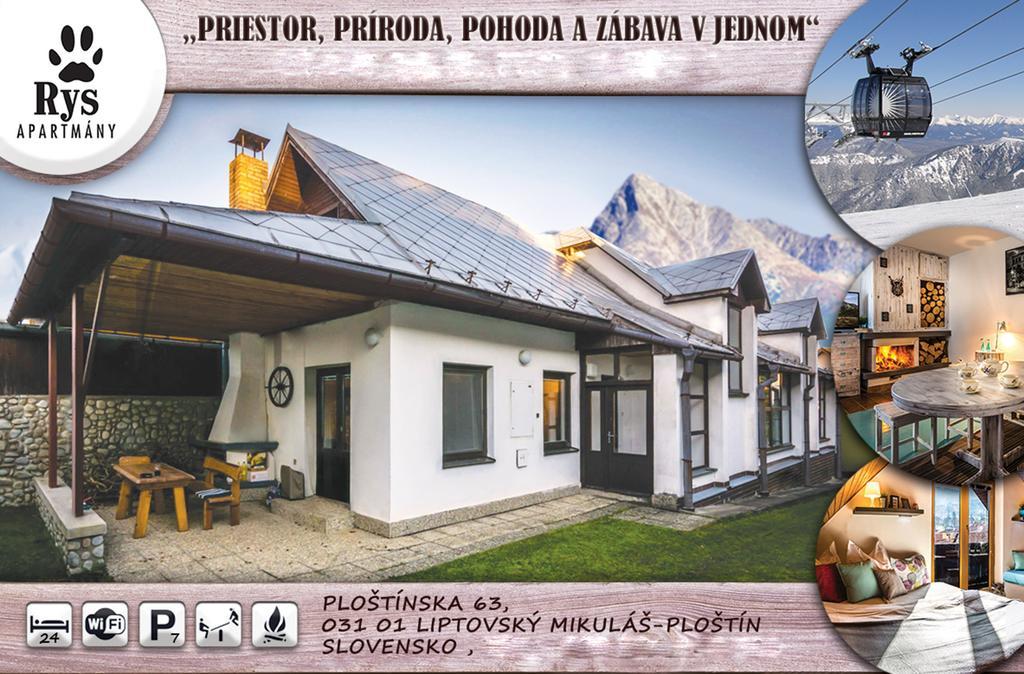 Rys Apartmany - Liptov Liptovský Mikuláš Exterior foto